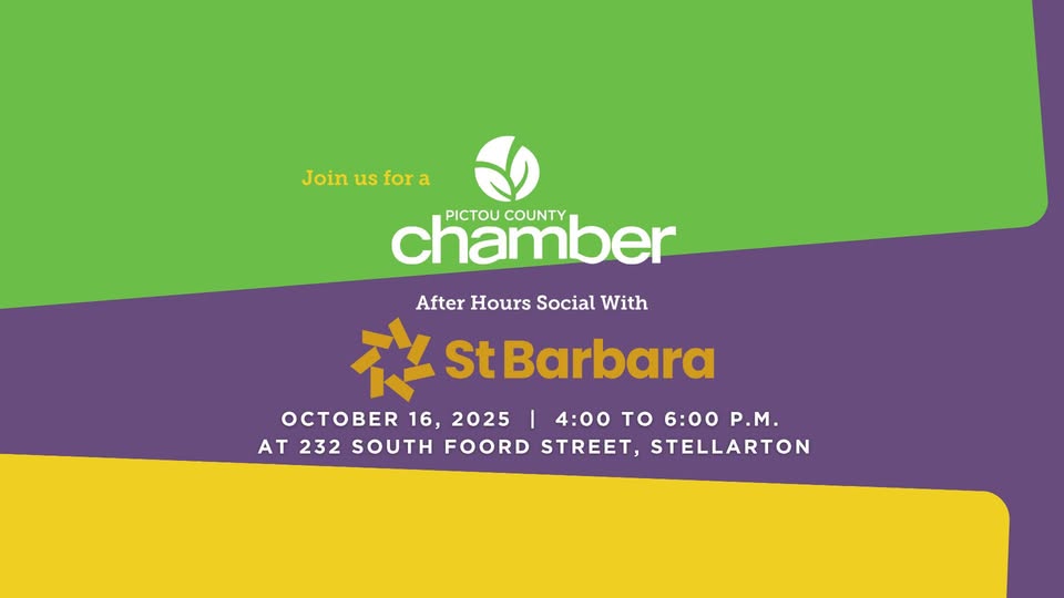 Pictou County Chamber After-Hours Social hosted by St. Barbara
